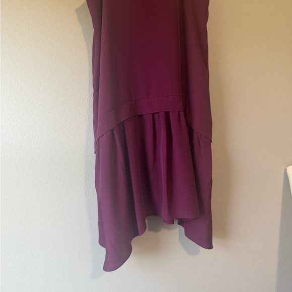 Revolve Likely Pasadena Drop Waist Mini Dress Elegant Purple Sleeveless sz small - Picture 7 of 7